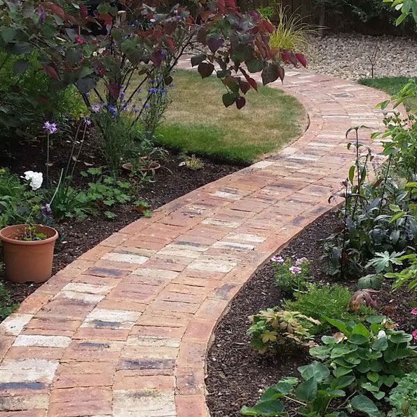 Brick Garden Path 30+ Garden Path Ideas