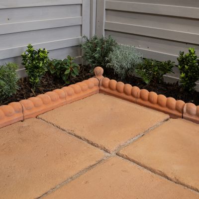 Victorian Rope Edging - Terracotta
