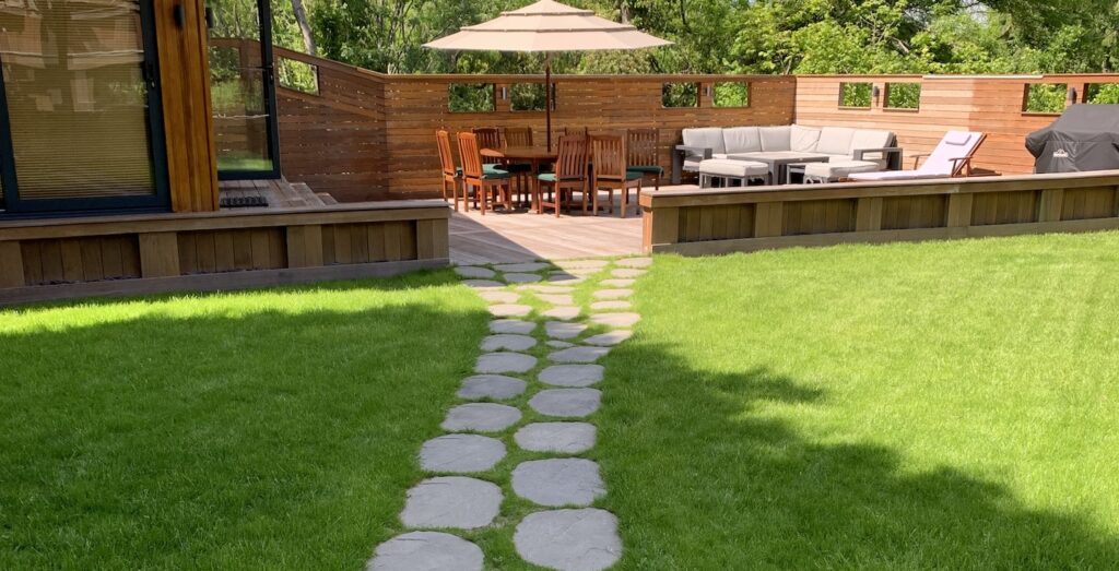 How to create a Japanese Stone Path