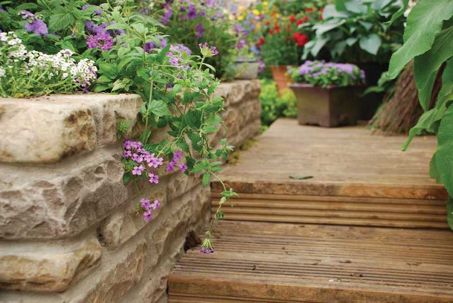 Garden Walling and Steps